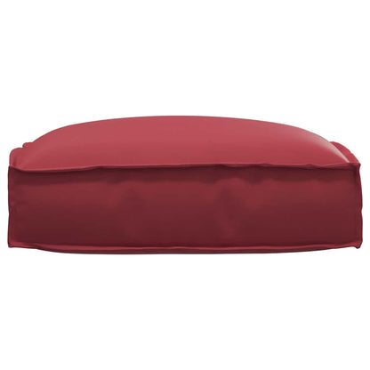 Cuscino Rosso Vino 50 x 50 x 12 cm Tessuto Oxford | homemem39