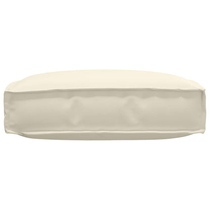 Cuscino Crema 60 x 60 x 12 cm Tessuto Oxford | homemem39