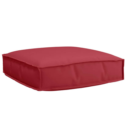 Cuscino Rosso Vino 60 x 60 x 12 cm Tessuto Oxford | homemem39