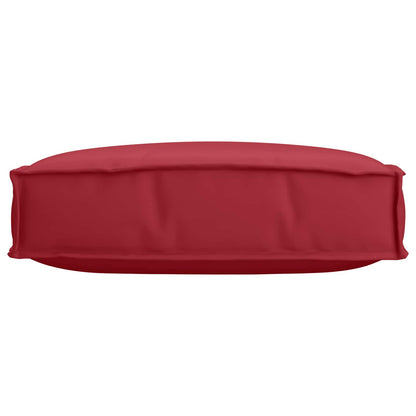 Cuscino Rosso Vino 60 x 60 x 12 cm Tessuto Oxford | homemem39