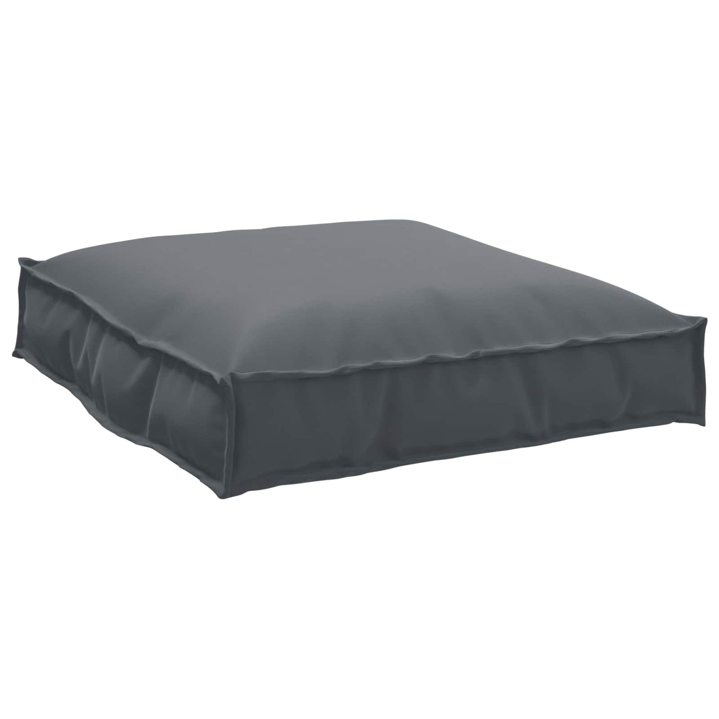 Cuscino Antracite 70 x 70 x 12 cm Tessuto Oxford | homemem39