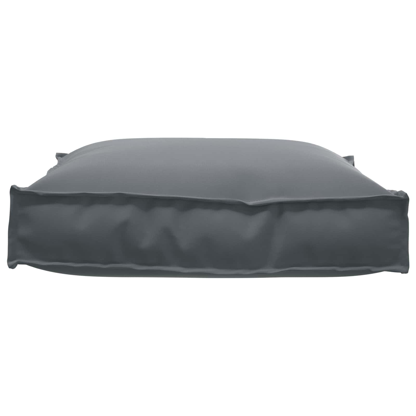 Cuscino Antracite 70 x 70 x 12 cm Tessuto Oxford | homemem39