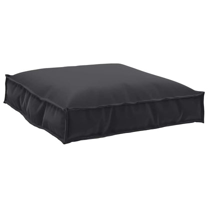 Cuscino Nero 70 x 70 x 12 cm Tessuto Oxford | homemem39