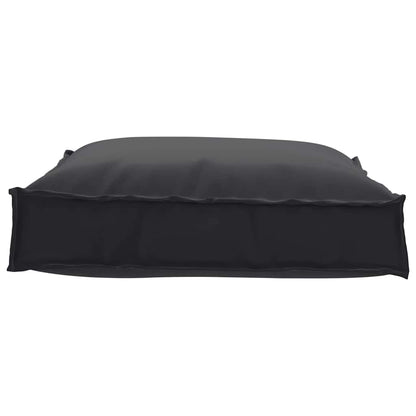 Cuscino Nero 70 x 70 x 12 cm Tessuto Oxford | homemem39