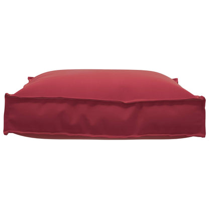 Cuscino Rosso Vino 70 x 70 x 12 cm Tessuto Oxford | homemem39