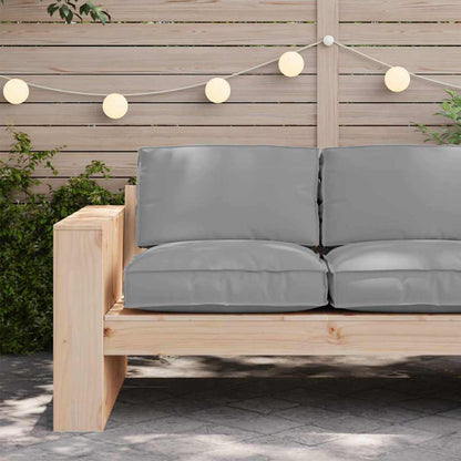 Cuscino Grigio 80 x 80 x 12 cm Tessuto Oxford