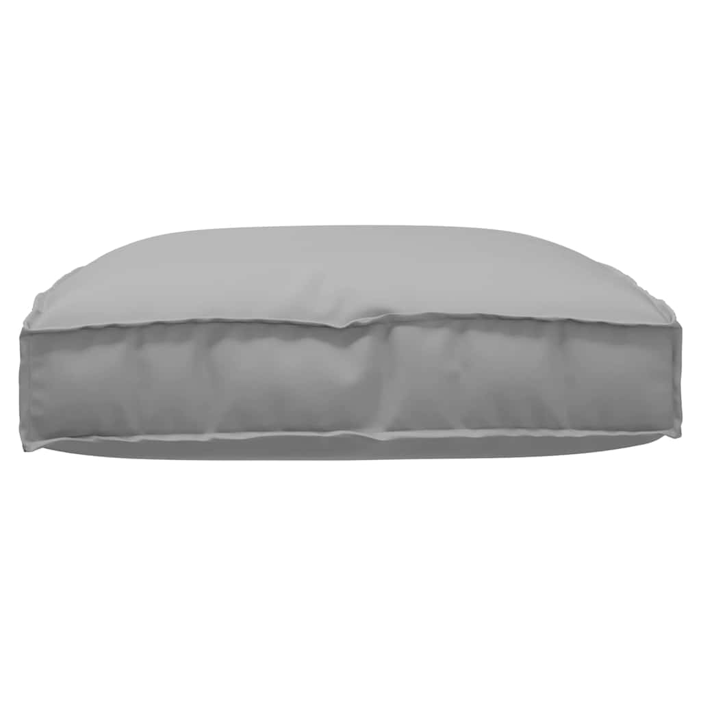 Cuscino Grigio 80 x 80 x 12 cm Tessuto Oxford
