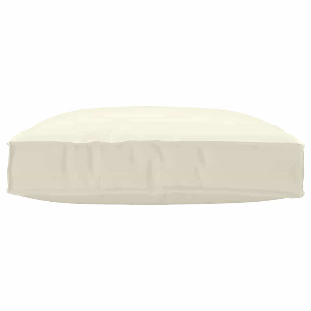Cuscino Crema 80 x 80 x 12 cm Tessuto Oxford | homemem39