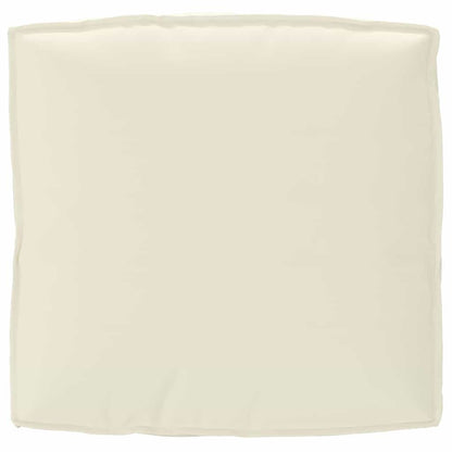 Cuscino Crema 80 x 80 x 12 cm Tessuto Oxford | homemem39