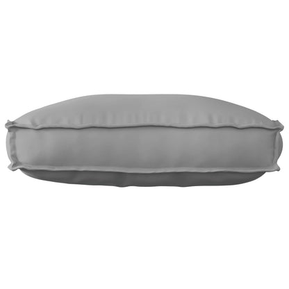 Cuscino Grigio 70 x 40 x 12 cm Tessuto Oxford | homemem39