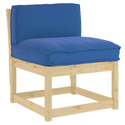 Cuscino Blu Reale 70 x 40 x 12 cm Tessuto Oxford | homemem39