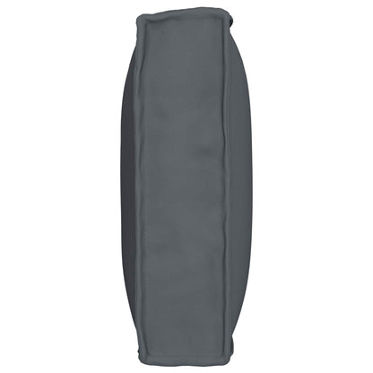Cuscino Antracite 80 x 40 x 12 cm Tessuto Oxford | homemem39