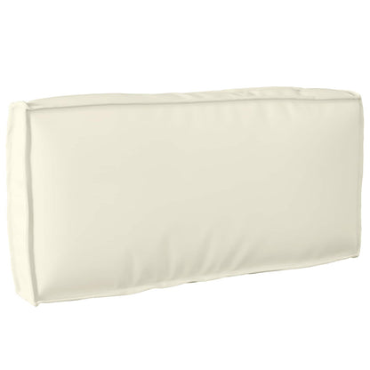 Cuscino Crema 80 x 40 x 12 cm Tessuto Oxford | homemem39