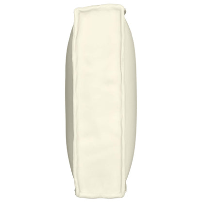 Cuscino Crema 80 x 40 x 12 cm Tessuto Oxford | homemem39