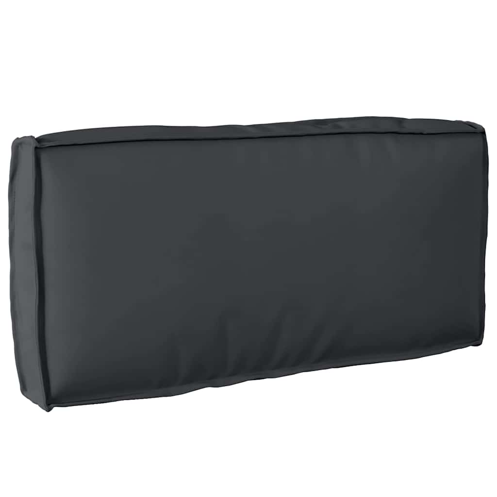 Cuscino Nero 80 x 40 x 12 cm Tessuto Oxford | homemem39