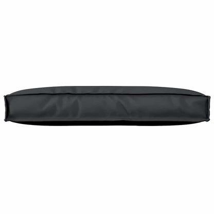 Cuscino Nero 80 x 40 x 12 cm Tessuto Oxford | homemem39