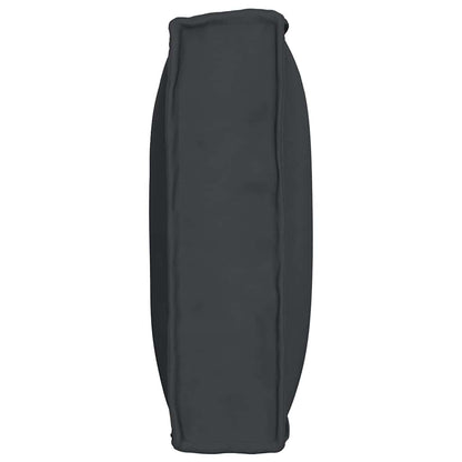 Cuscino Nero 80 x 40 x 12 cm Tessuto Oxford | homemem39
