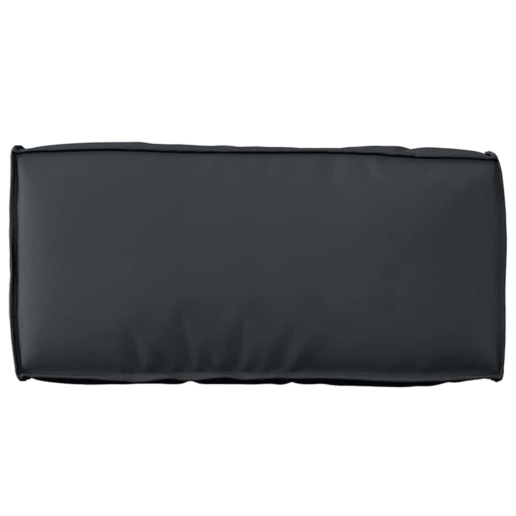 Cuscino Nero 80 x 40 x 12 cm Tessuto Oxford | homemem39