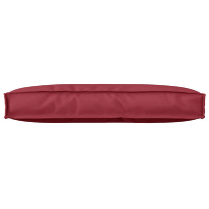 Cuscino Rosso Vino 80 x 40 x 12 cm Tessuto Oxford