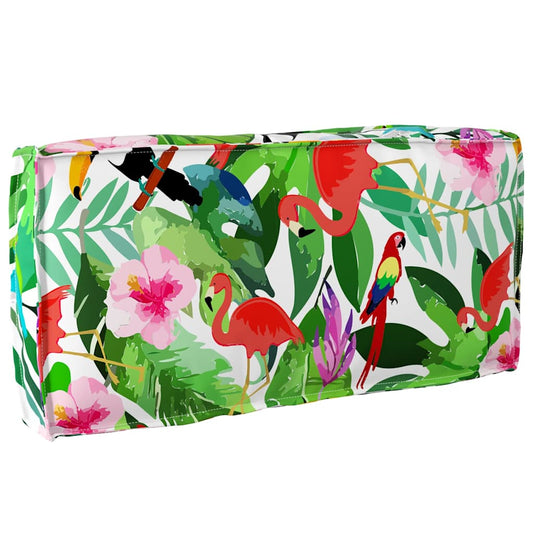 Cuscino Floreale Multicolore 80 x 40 x 12 cm Tessuto Oxford | homemem39
