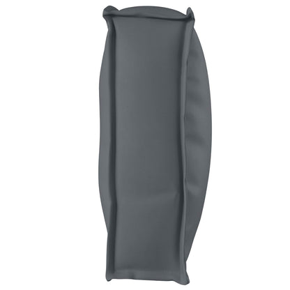 Cuscino Antracite 120 x 40 x 12 cm Tessuto Oxford | homemem39