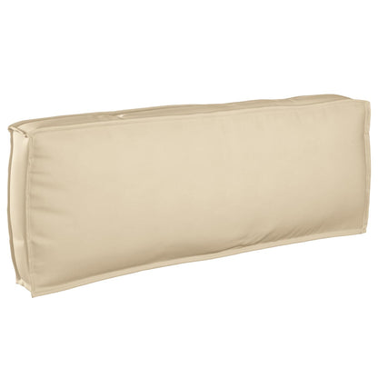 Cuscino Beige 120 x 40 x 12 cm Tessuto Oxford | homemem39