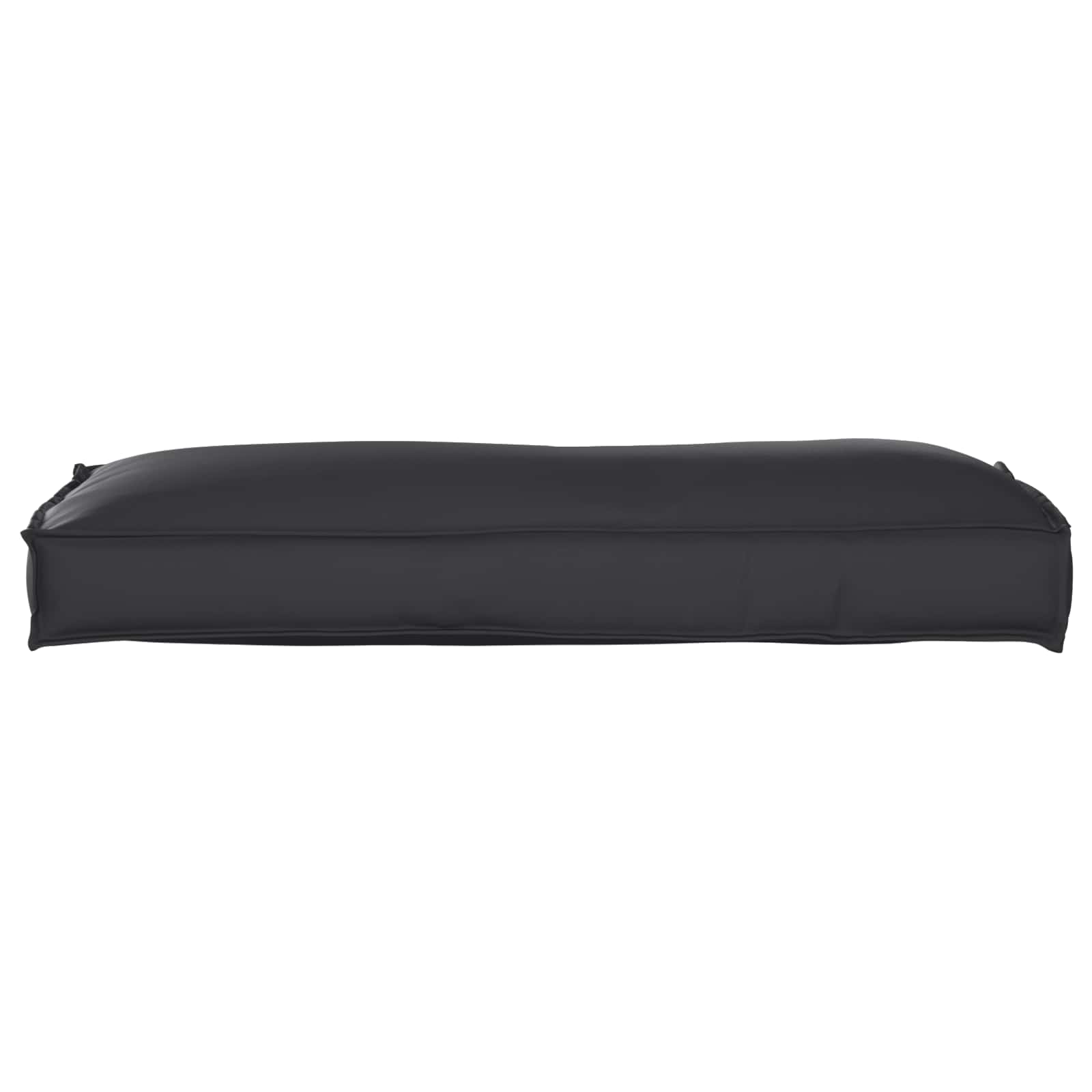 Cuscino Nero 120 x 40 x 12 cm Tessuto Oxford | homemem39