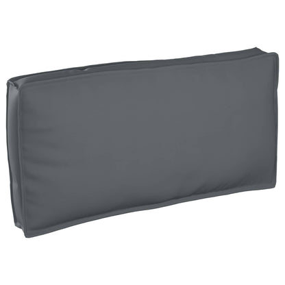 Cuscino Antracite 120 x 60 x 12 cm Tessuto Oxford | homemem39