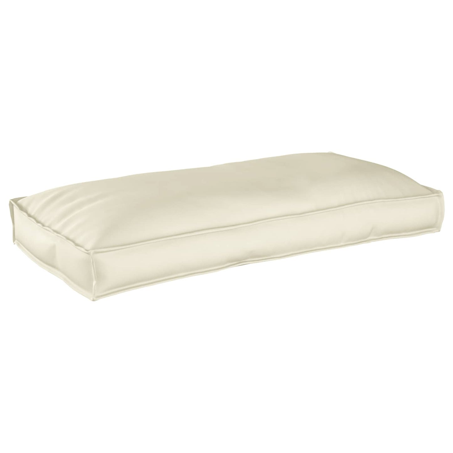 Cuscino Crema 120 x 60 x 12 cm Tessuto Oxford | homemem39