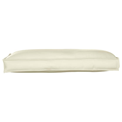Cuscino Crema 120 x 60 x 12 cm Tessuto Oxford | homemem39