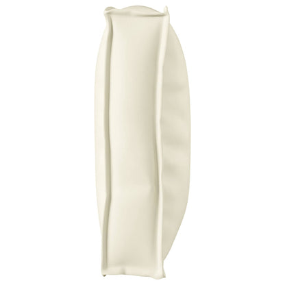 Cuscino Crema 120 x 60 x 12 cm Tessuto Oxford | homemem39