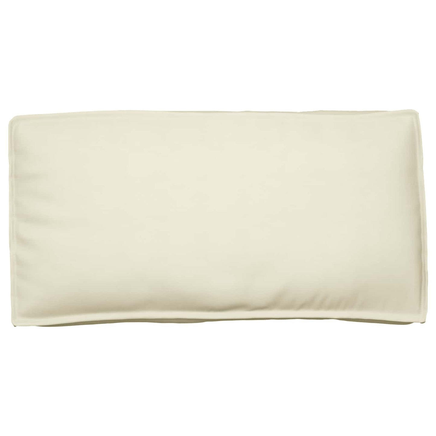 Cuscino Crema 120 x 60 x 12 cm Tessuto Oxford