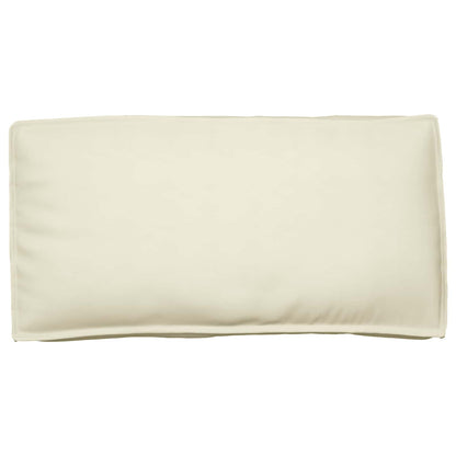 Cuscino Crema 120 x 60 x 12 cm Tessuto Oxford