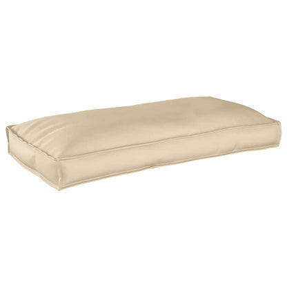 Cuscino Beige 120 x 60 x 12 cm Tessuto Oxford