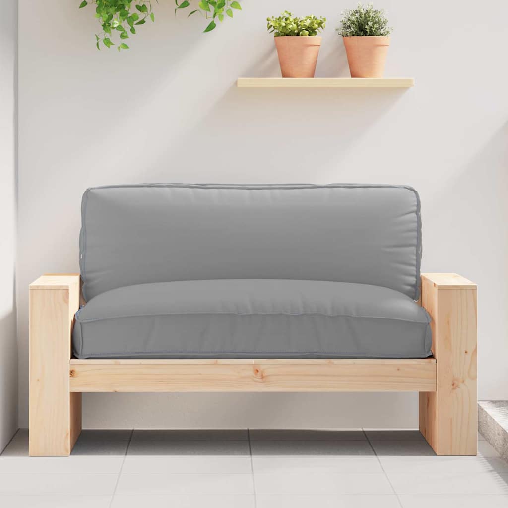 Cuscino Grigio 120 x 80 x 12 cm Tessuto Oxford | homemem39