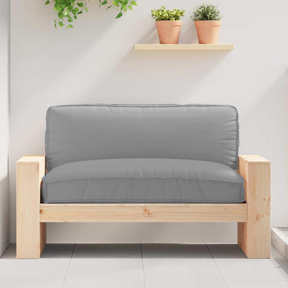 Cuscino Grigio 120 x 80 x 12 cm Tessuto Oxford | homemem39