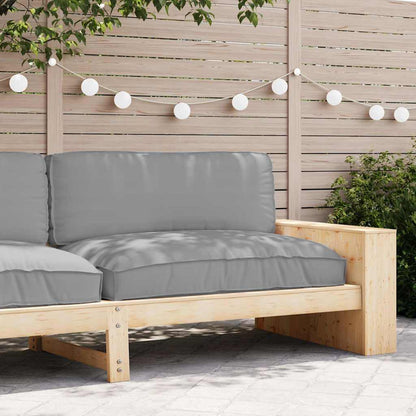 Cuscino Grigio 120 x 80 x 12 cm Tessuto Oxford