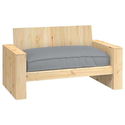 Cuscino Grigio 120 x 80 x 12 cm Tessuto Oxford | homemem39