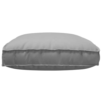 Cuscino Grigio 120 x 80 x 12 cm Tessuto Oxford