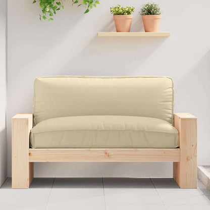 Cuscino Beige 120 x 80 x 12 cm Tessuto Oxford | homemem39