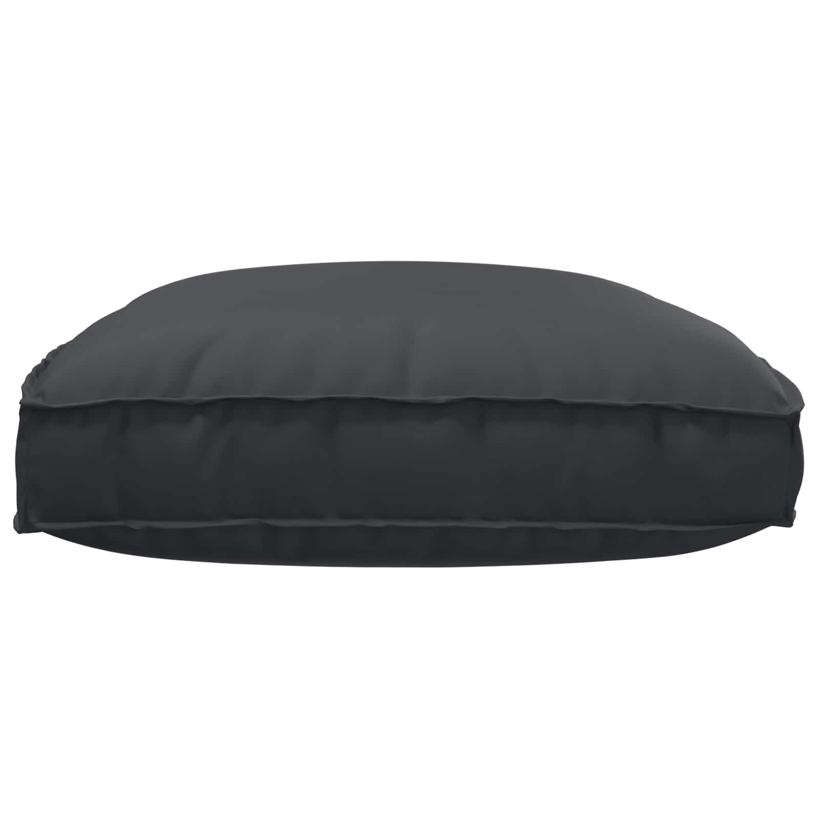 Cuscino Nero 120 x 80 x 12 cm Tessuto Oxford | homemem39