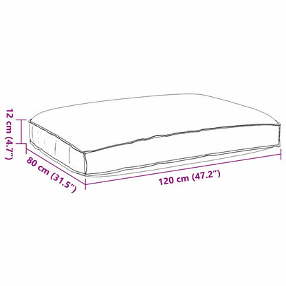 Cuscino Talpa 120 x 80 x 12 cm Tessuto Oxford