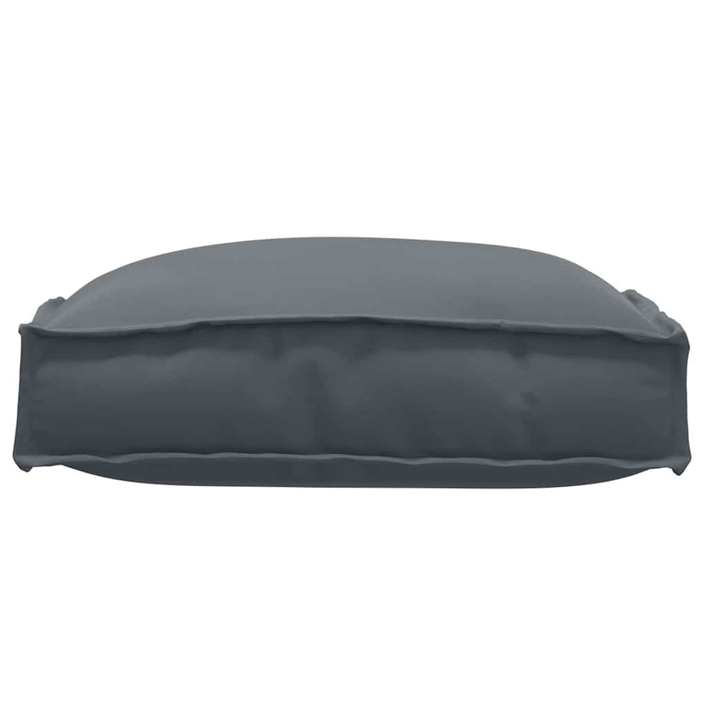 Cuscino 2 pcs Antracite 40 x 40 x 8 cm Tessuto Oxford | homemem39