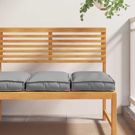 Cuscino 2 pcs Grigio 40 x 40 x 8 cm Tessuto Oxford | homemem39