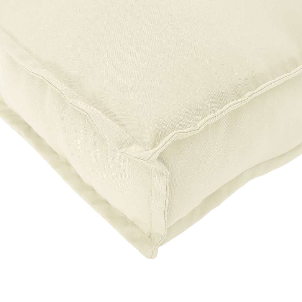 Cuscino 2 pcs Crema 40 x 40 x 8 cm Tessuto Oxford | homemem39