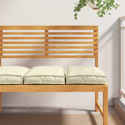 Cuscino 2 pcs Crema 40 x 40 x 8 cm Tessuto Oxford