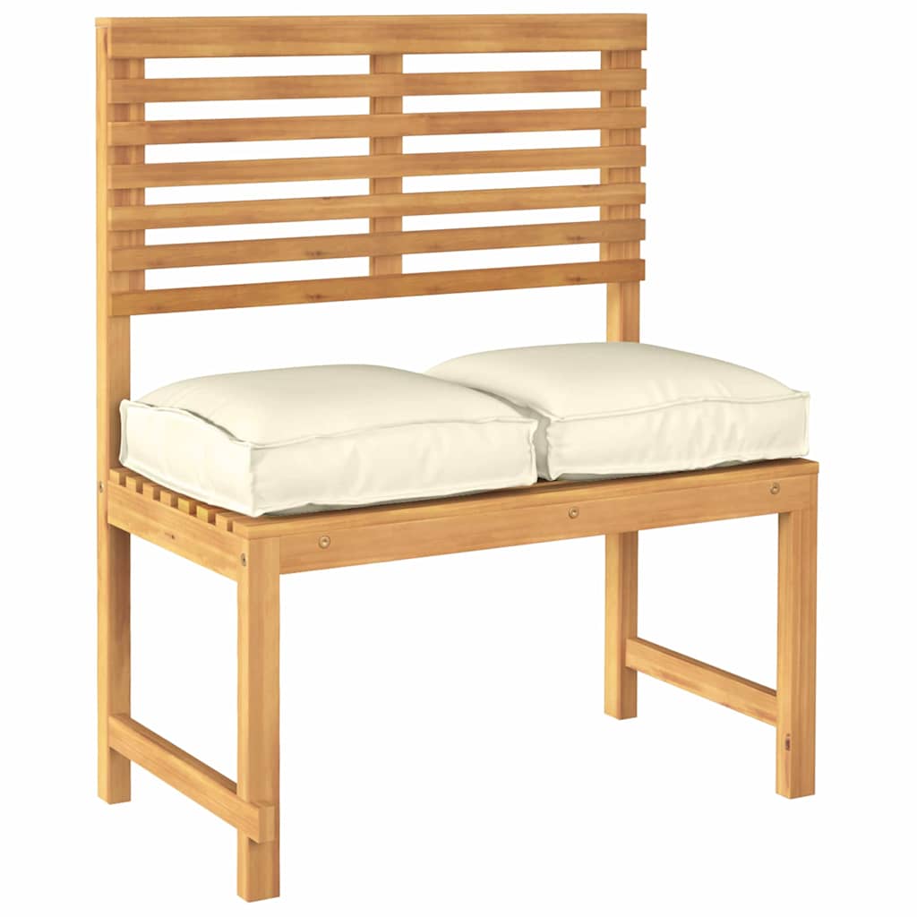 Cuscino 2 pcs Crema 40 x 40 x 8 cm Tessuto Oxford | homemem39