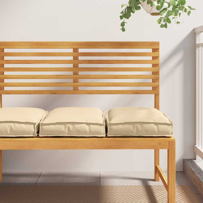 Cuscino 2 pcs Beige 40 x 40 x 8 cm Tessuto Oxford