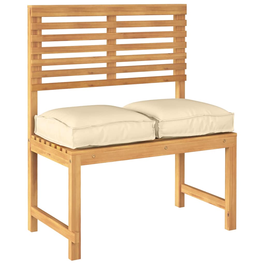 Cuscino 2 pcs Beige 40 x 40 x 8 cm Tessuto Oxford | homemem39