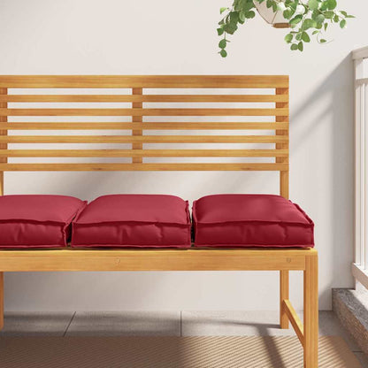 Cuscino 2 pcs Rosso Vino 40 x 40 x 8 cm Tessuto Oxford | homemem39